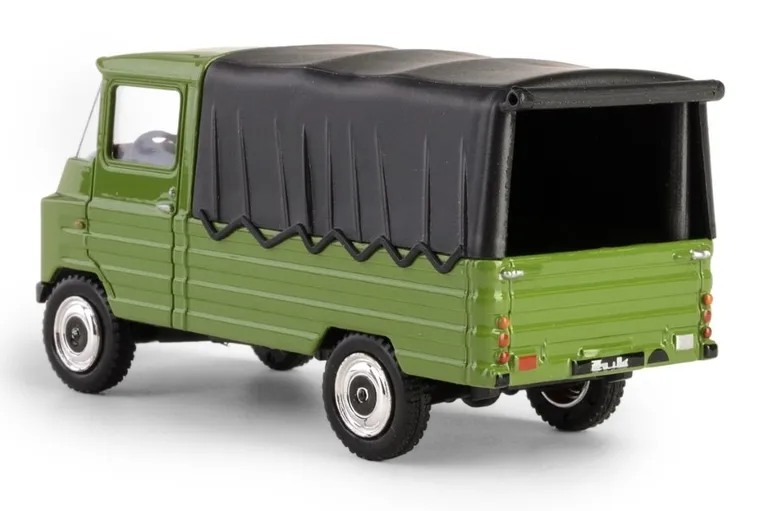 Daffi, Kolekcja Polskiej Motoryzacji, Żuk, pojazd, model metalowy, zielony, 1:43