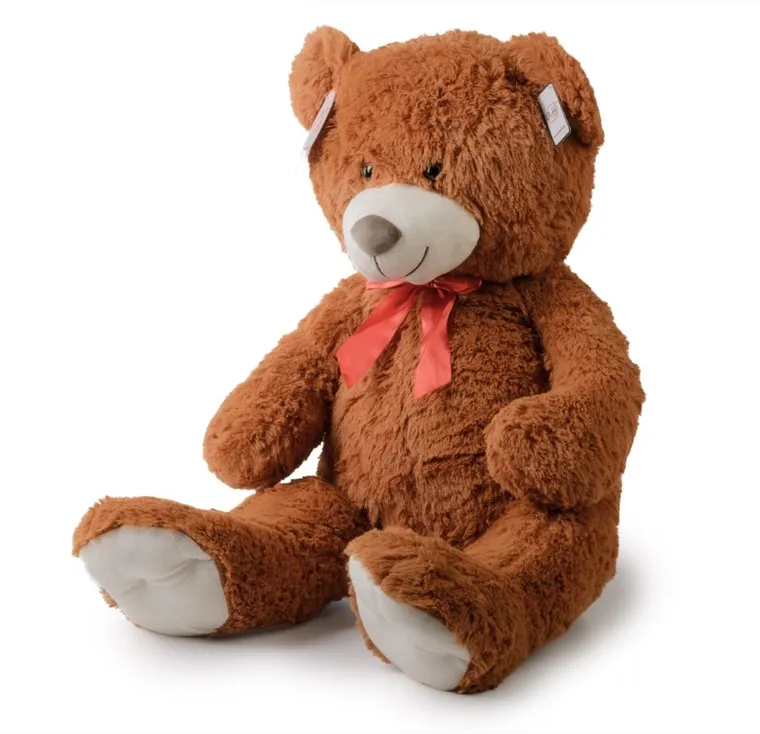 Daffi, miś, duża maskotka, brązowy, 100 cm