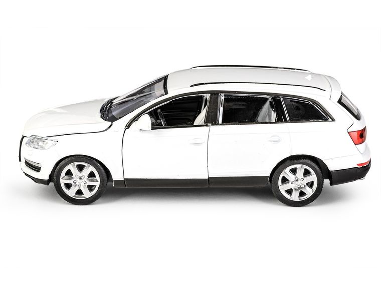 Daffi, MSZ, Audi Q7, pojazd, model metalowy, biały, 1:32
