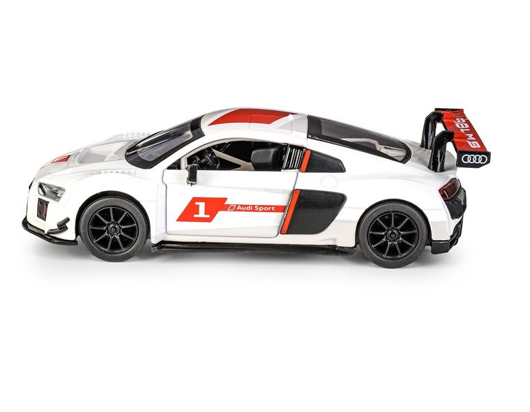 Daffi, MSZ, Audi R8 LMS, pojazd, model metalowy, biały, 1:32