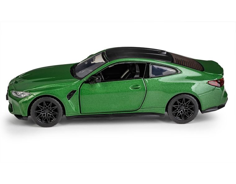 Daffi, MSZ, BMW M4, pojazd, model metalowy, zielony, 1:32