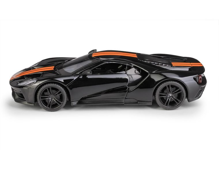 Daffi, MSZ, Ford GT 2017, pojazd, model metalowy, czarny, 1:32