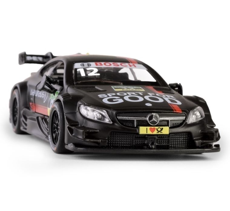 Daffi, MSZ, Mercedes-AMG C 63 DTM, pojazd, model metalowy, czarny, 1:43