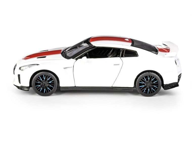 Daffi, MSZ, Nissan GT-R (R35) 50th Anniversary Edition, pojazd, model metalowy, biały, 1:32