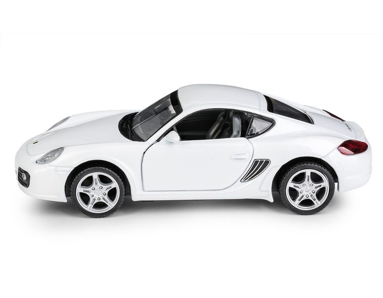 Daffi, MSZ, Porsche Cayman S, pojazd, model metalowy, biały, 1:32