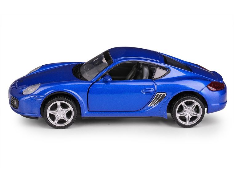 Daffi, MSZ, Porsche Cayman S, pojazd, model metalowy, niebieski, 1:32