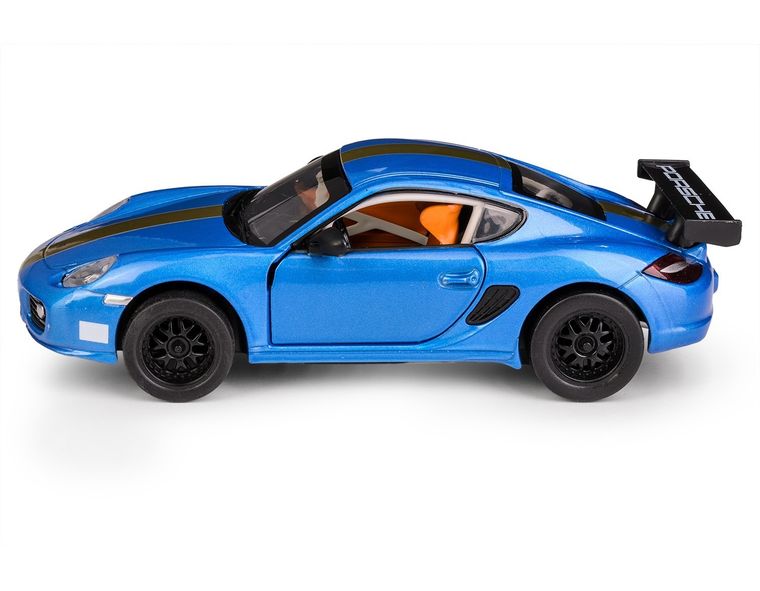Daffi, MSZ, Porsche Cayman S, pojazd, model metalowy, niebieski, 1:32