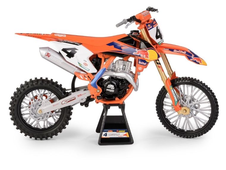 Daffi, Red Bull KTM 450 SX-F No.1 Rider: Chase Sexton 2024, motocykl, model metalowy, 1:6