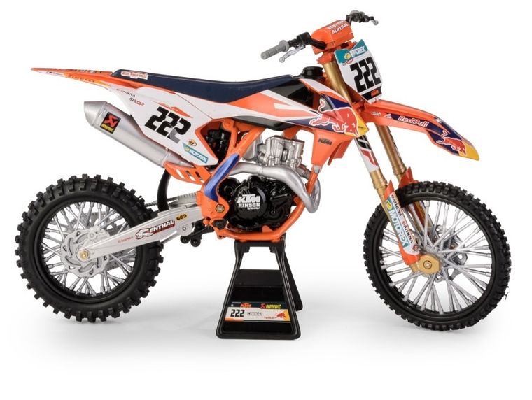 Daffi, Red Bull KTM 450SXF 2018 Tony Cairolli, motocykl, model metalowy, 1:6