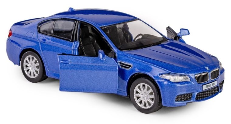 Daffi, RMZ City, BMW M5 Blue, pojazd, model metalowy, 1:32