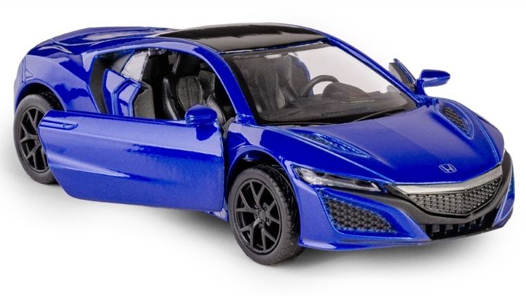 Daffi, RMZ City, Honda NSX 2017, pojazd, model metalowy, niebieski, 1:32