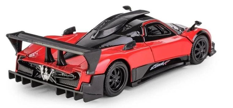 Daffi, RMZ City, Pagani Zonada R czerwony, pojazd, model metalowy, 1:32