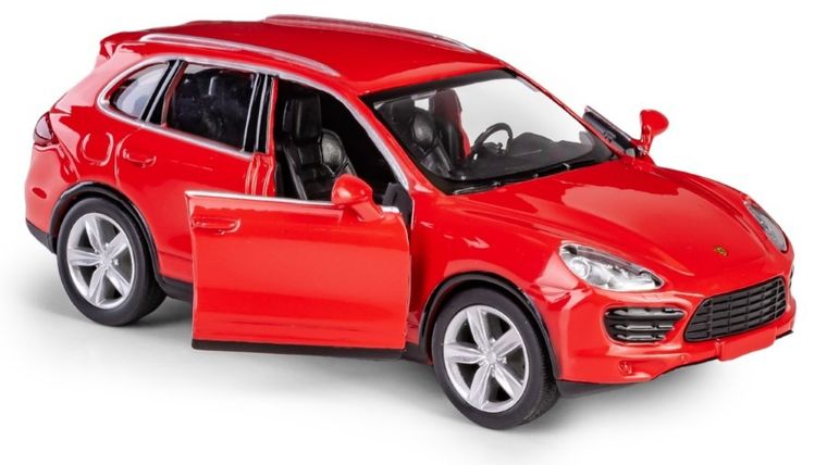 Daffi, RMZ City, Porsche Cayenne Turb, pojazd, model metalowy, 1:32
