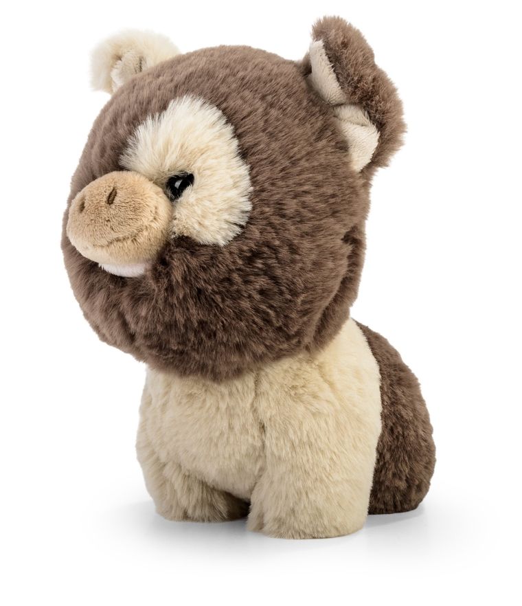 Daffi, Teddy Pets, Świnka, maskotka, brązowa, 18 cm