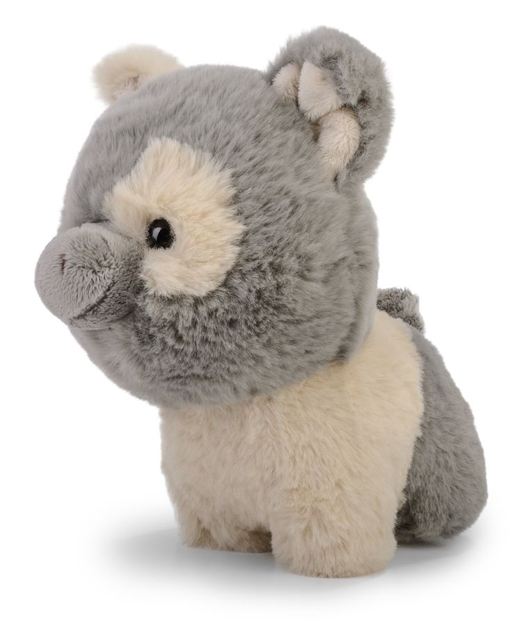 Daffi, Teddy Pets, Świnka, maskotka, szara, 18 cm