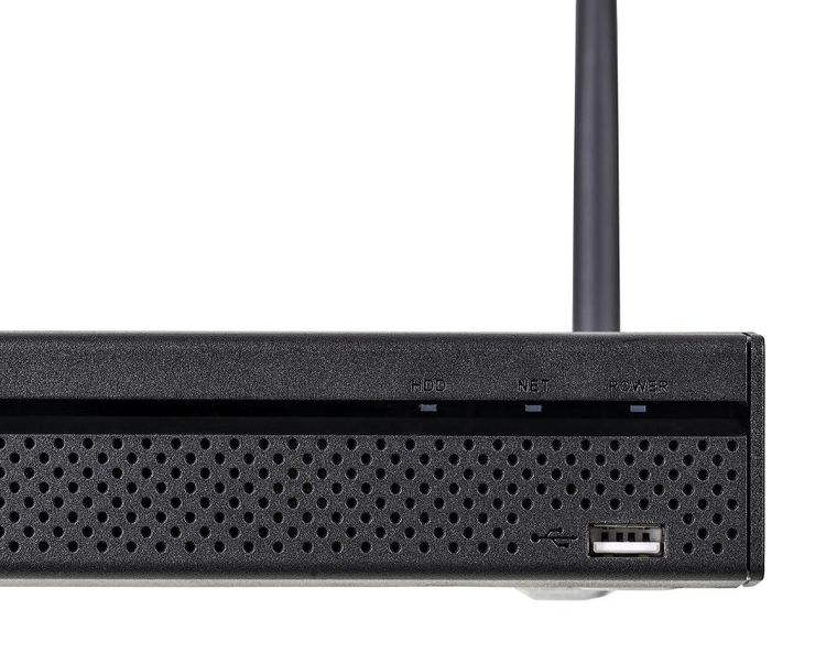 Dahua, rejestrator IP, NVR1104HS-W-S2-CE 1U, czarny