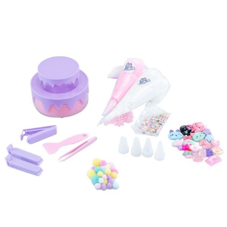 Decoden, tort z kremową masą 3D do dekoracji, pierścionki, zestaw kreatywny