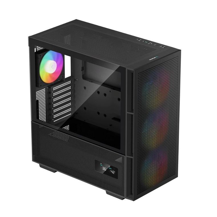 Deepcool, obudowa komputerowa, CH560 ARGB Digital Black (R-CH560-BKAPE4D-G-1)