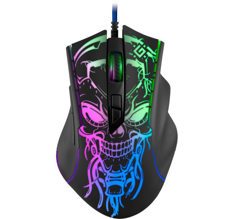 Defender, Bulletstorm, mysz przewodowa gamingowa, Gm-928 Optic 7200 Dpi 7p 52928