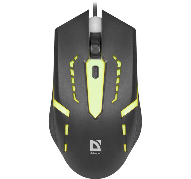 Defender, mysz optyczna, Hit Mb-601 Optic LED, 1200dpi, 4p