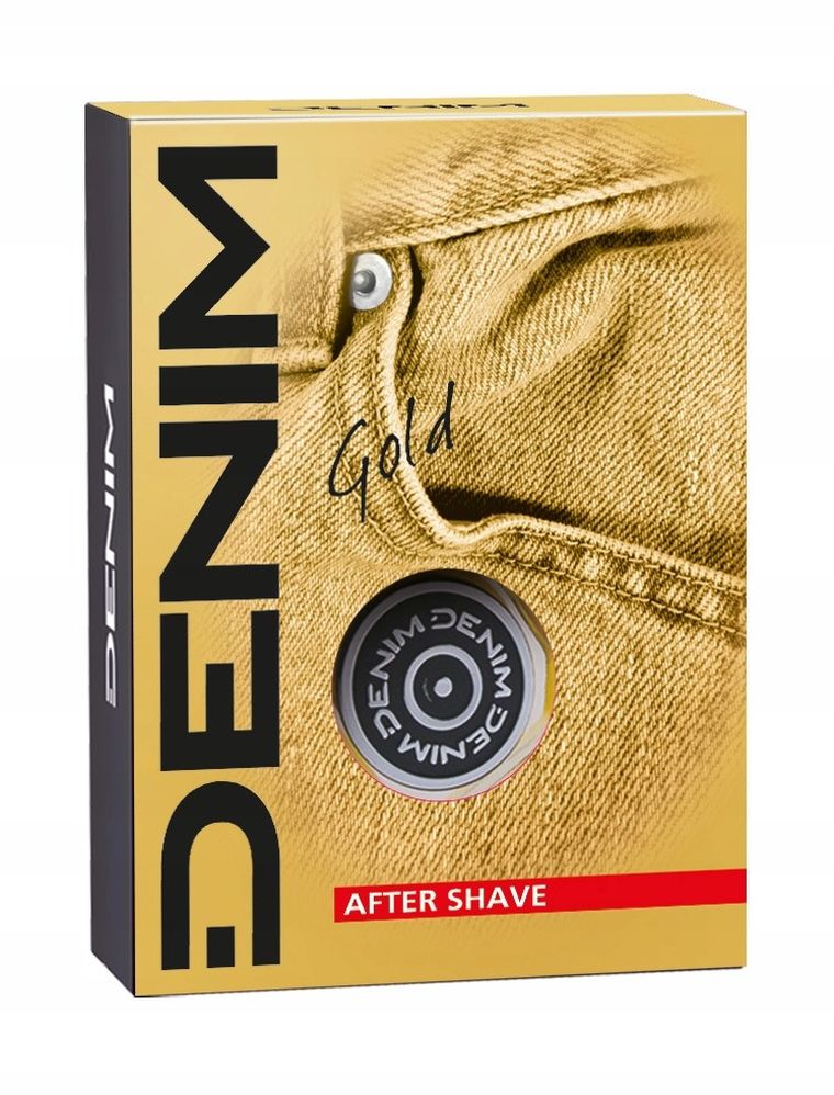 Denim, woda po goleniu dla mężczyzn gold, 100 ml