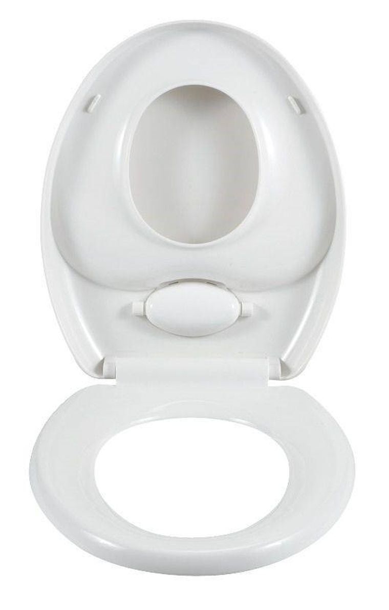 Deska sedesowa dla dzieci i dorosłych, Family Thermoplast, wolnoopadająca