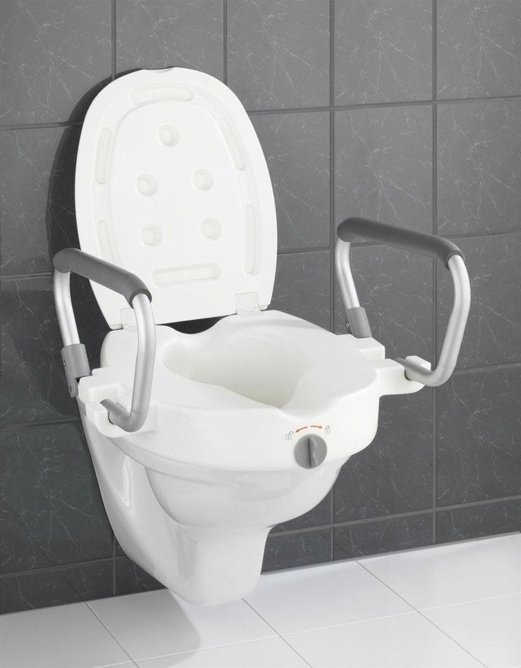 Deska sedesowa podwyższona, Secura, obciążenie 130 kg