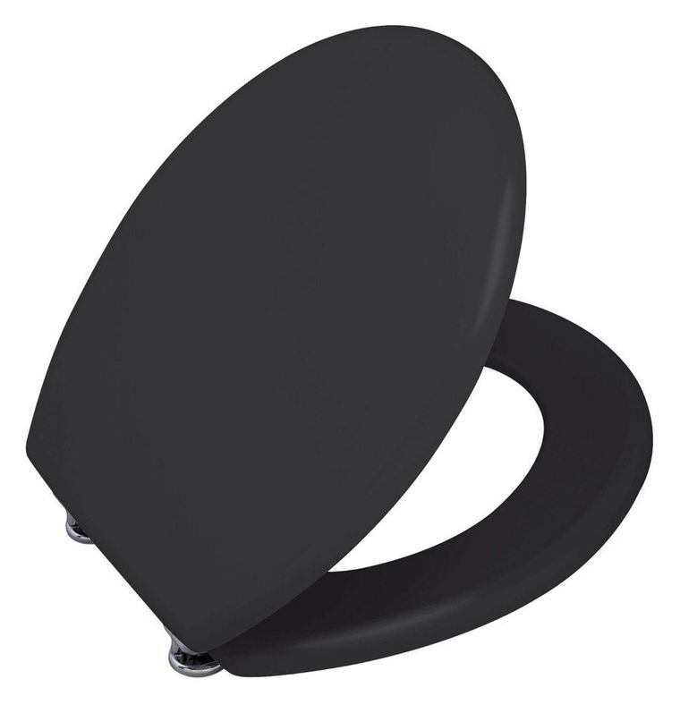 Deska sedesowa, Prima-mdf, czarna