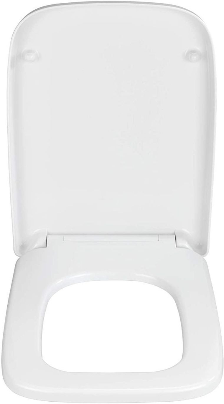 Deska sedesowa prostokątna Geberit Renova, biały