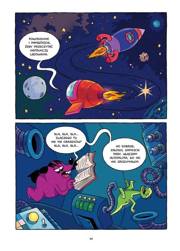 Detektyw Miś Zbyś na tropie. Gdy cię wita kosmita, a rakieta rozbita