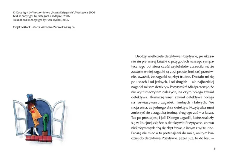 Detektyw Pozytywka. Nowe kłopoty detektywa Pozytywki