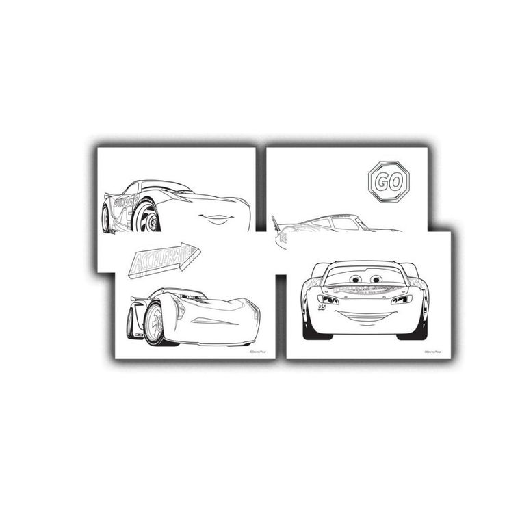 Diakakis, Auta, kolorowanka z naklejkami