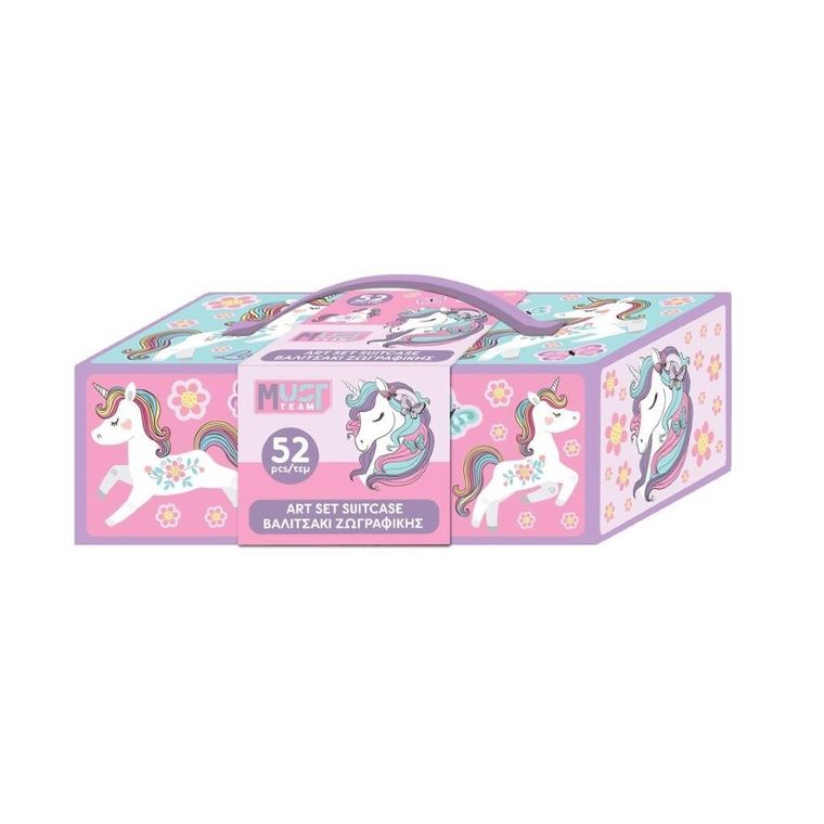 Diakakis, jednorożec, zestaw artystyczny w kuferku