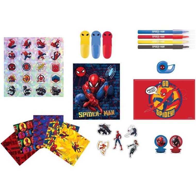 Diakakis, Spieder-Man, zestaw artystyczny, 25 elementów