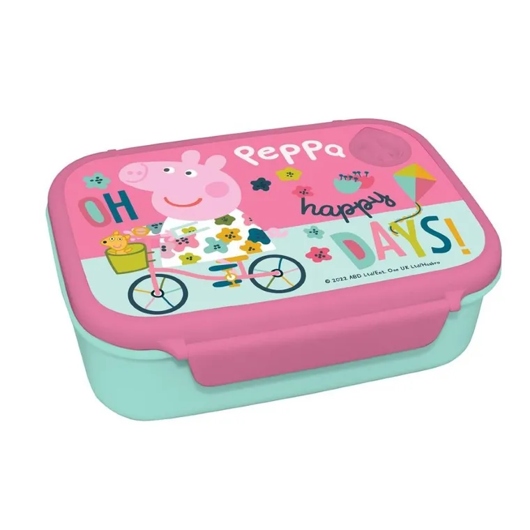 Diakakis, Świnka Peppa, lunchbox + butelka
