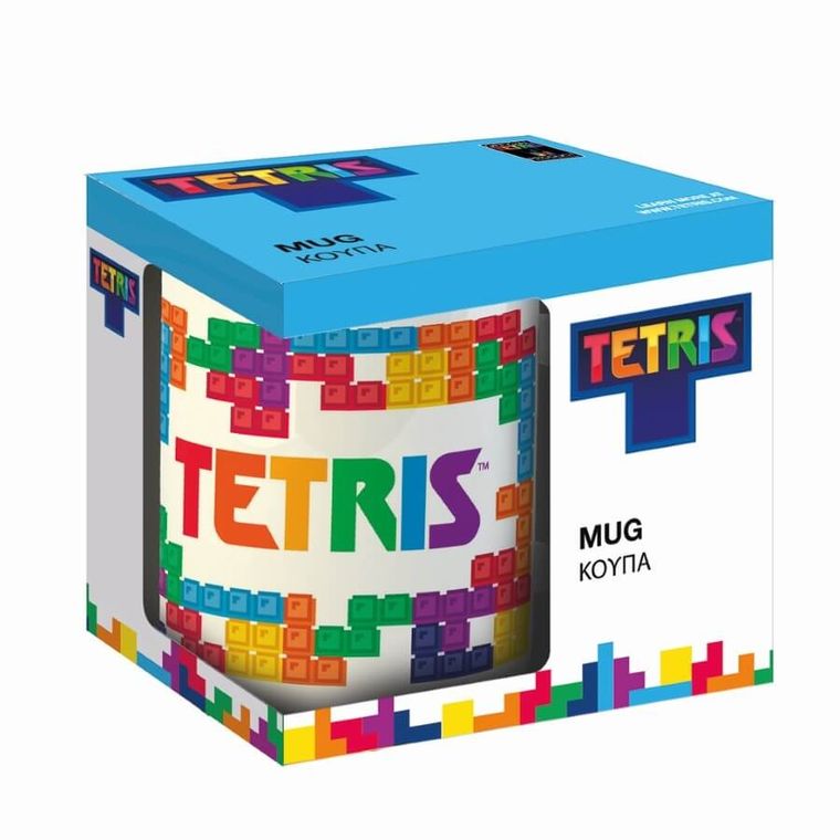 Diakakis, Tetris, kubek ceramiczny, 325 ml