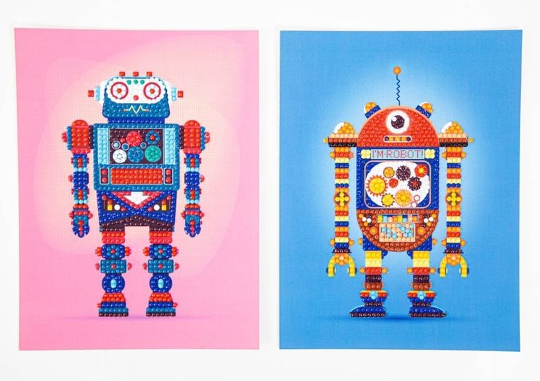 Diamond Dotz, Robot games, diamentowa mozaika