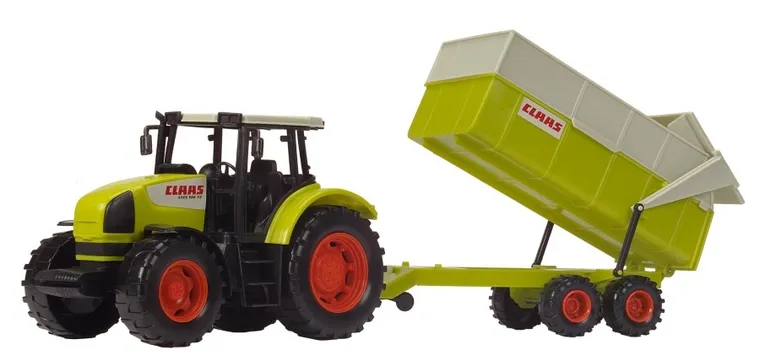 Dickie, Claas Ares, traktor z przyczepką