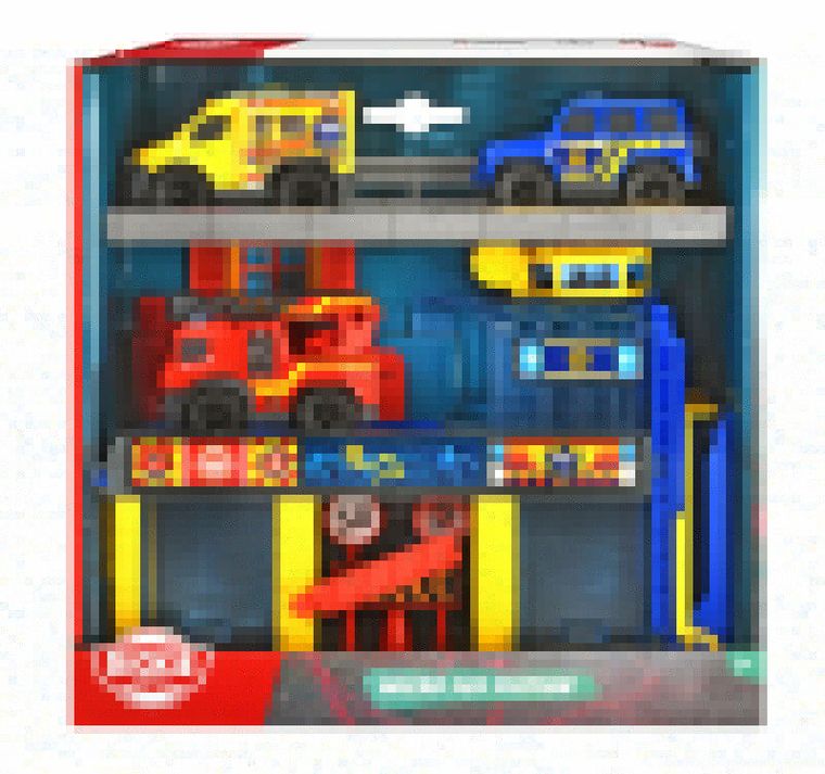 Dickie, Sos Station, Mercedes-Benz, Mini Stacja Ratownicza z pojazdami