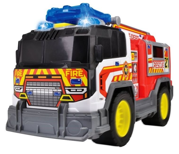 Dickie, straż pożarna, pojazd ratunkowy, światło i dźwięk, 30 cm