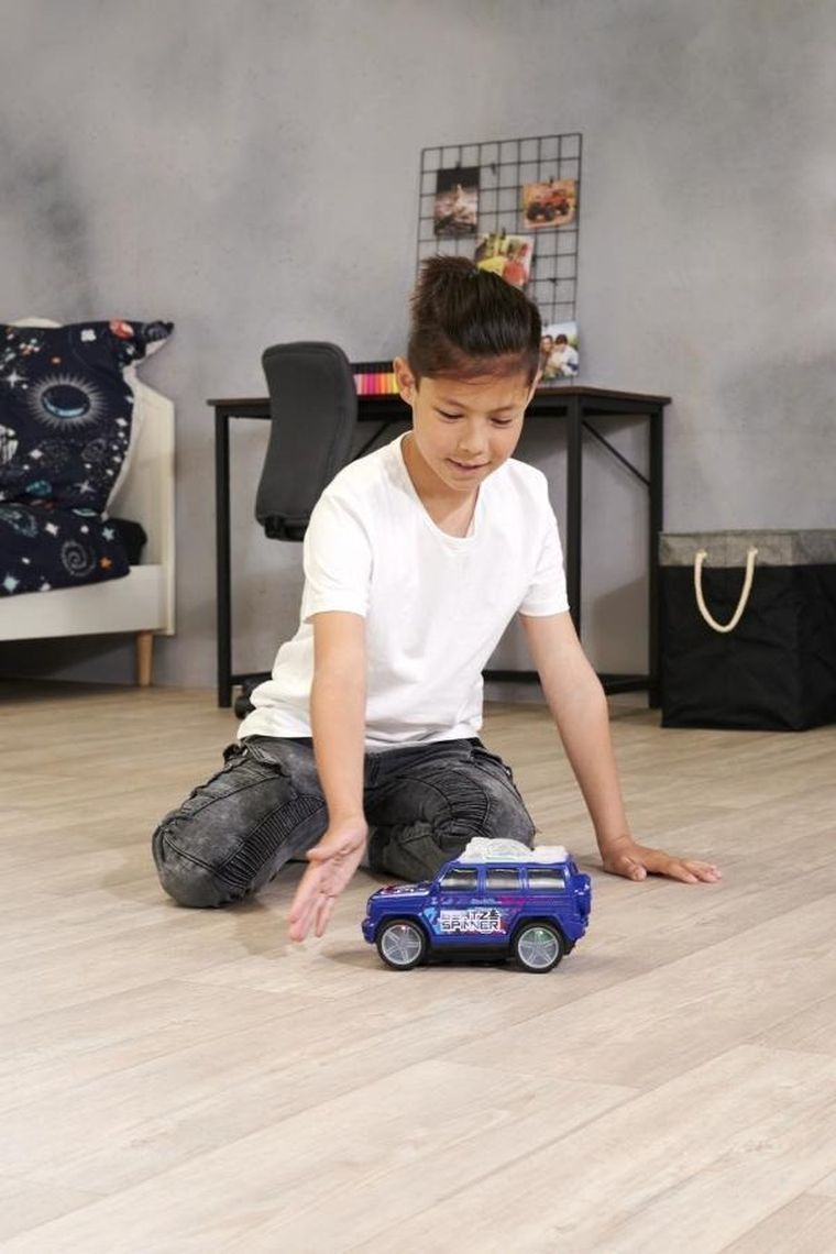 Dickie, Streets’n Beatz, Mercedes G-Class, muzyczny pojazd, światło i dźwięk, 23,5 cm