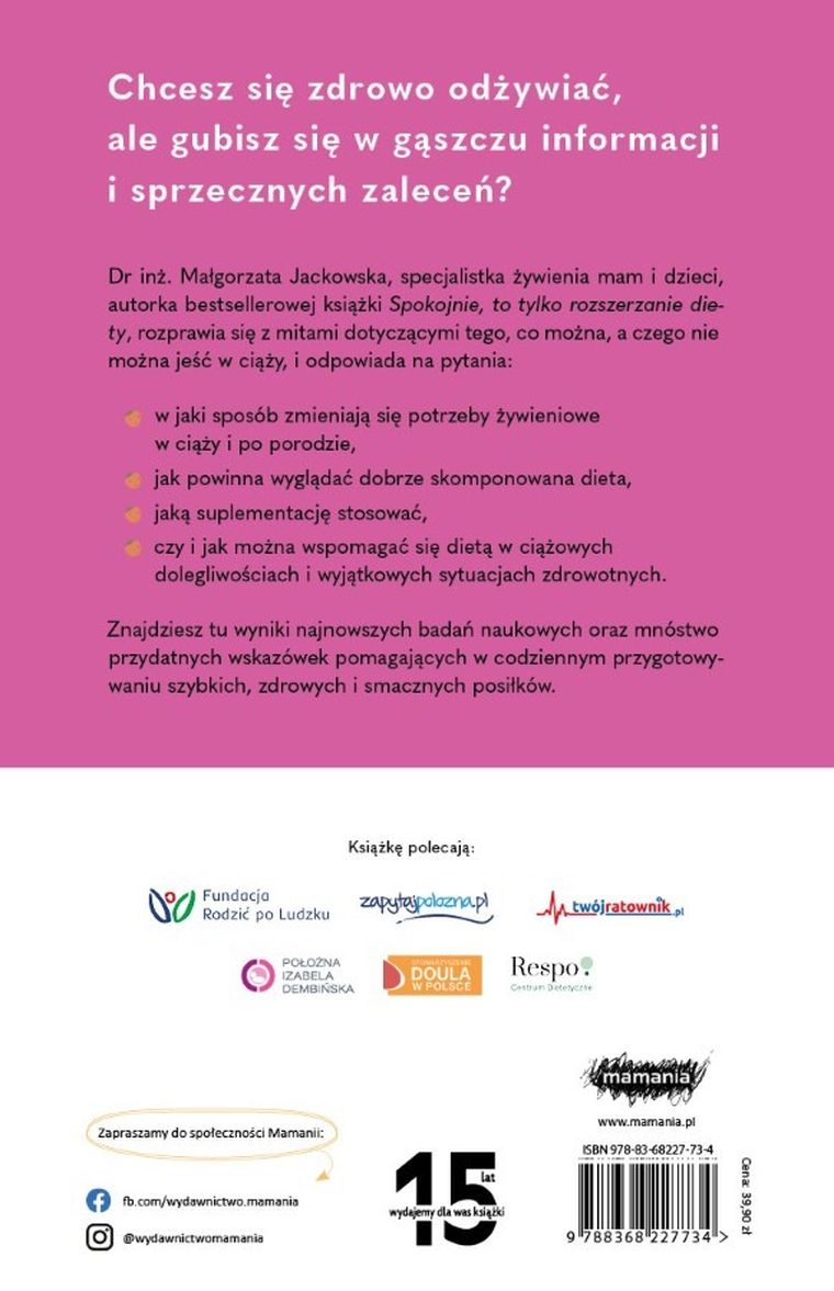 Dieta mamy. Jak jeść zdrowo w ciąży i po narodzinach