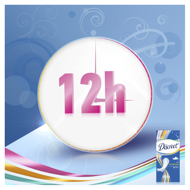 Discreet, Air Multiform, oddychające wkładki higieniczne, 100 szt.