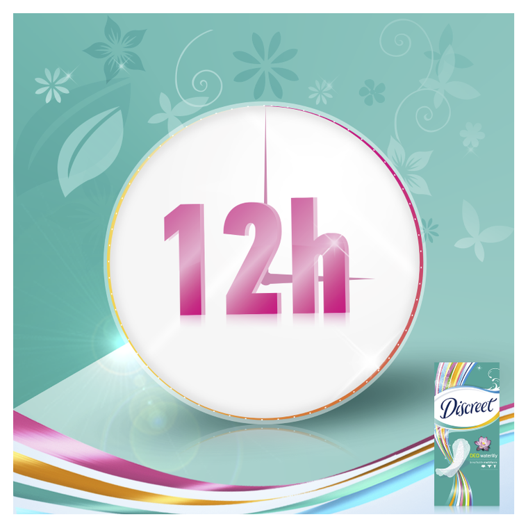 Discreet, Waterlily Multiform, oddychające wkładki higieniczne, 20 szt.