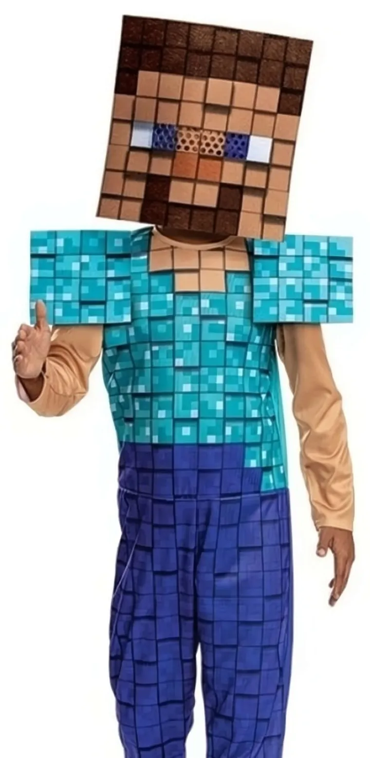 Disguise, Minecraft, Steve, strój karnawałowy, 109-126 cm, 4-6 lat