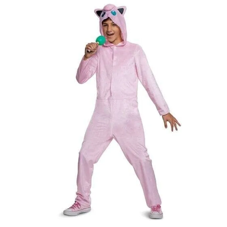 Disguise, Pokemon, Jigglypuff, strój karnawałowy, kigurumi, różowe, 109-126 cm, 4-6 lat