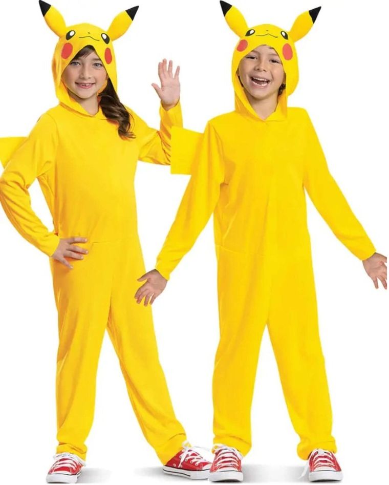 Disguise, Pokemon, Pikachu, strój karnawałowy, kigurumi, żółte, 94-109 cm, 3-4 lat
