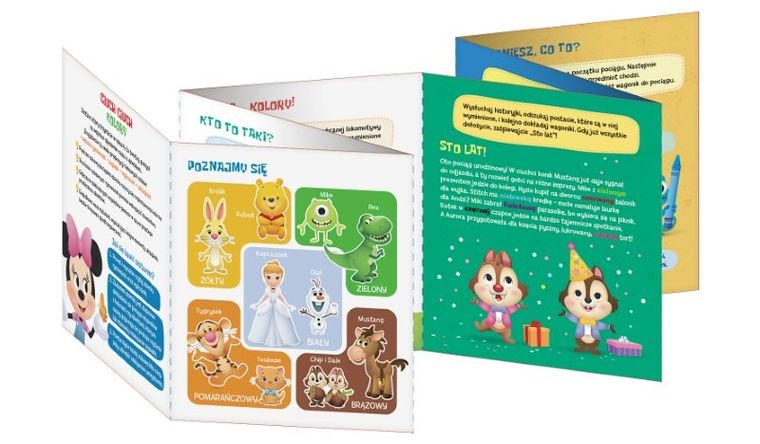 Disney Maluch. CIUCH CIUCH. Kolory