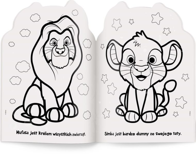 Disney maluch. Kolorowanka z grubym obrysem