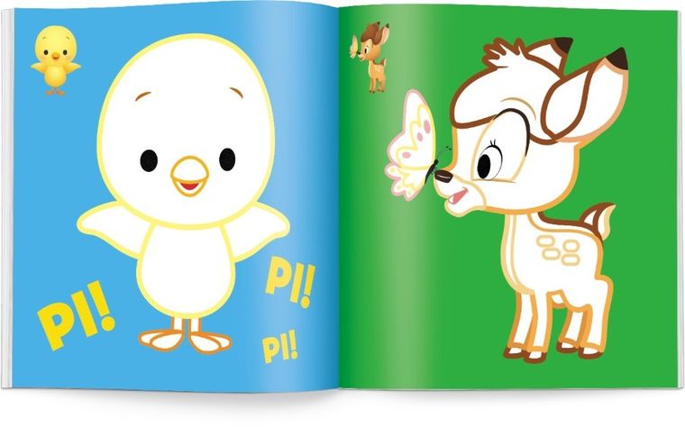 Disney Maluch. Koloruj według linii